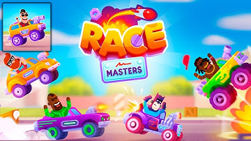 Racemasters: Сlash of Сars - Mobile Gameplay Walkthrough Part 1 (iOS, Android)