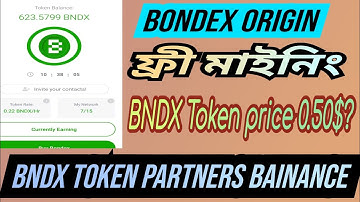 Bondex origin Mining apps | BNDX Coin important update