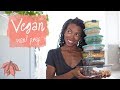 Vegan Meal Prep + Easy Back to School Lunch Ideas