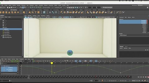 Maya Ball Bounce Start to Finish - Beginner