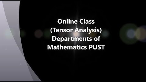 Metric Tensor & Geodesic distance | Tensor Analysis