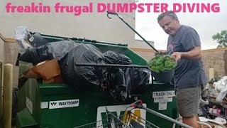 Well that's was fun!  Dumpster Diving at ALDI for free food AND someone's personal trash~