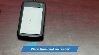 ALS1 -  Issuing a time card