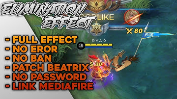 SCRIPT ELIMINATION EFFECT MLBB NO PASSWORD