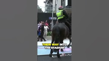 Wembley Stadium The HighStakes Clash between Security and Fans