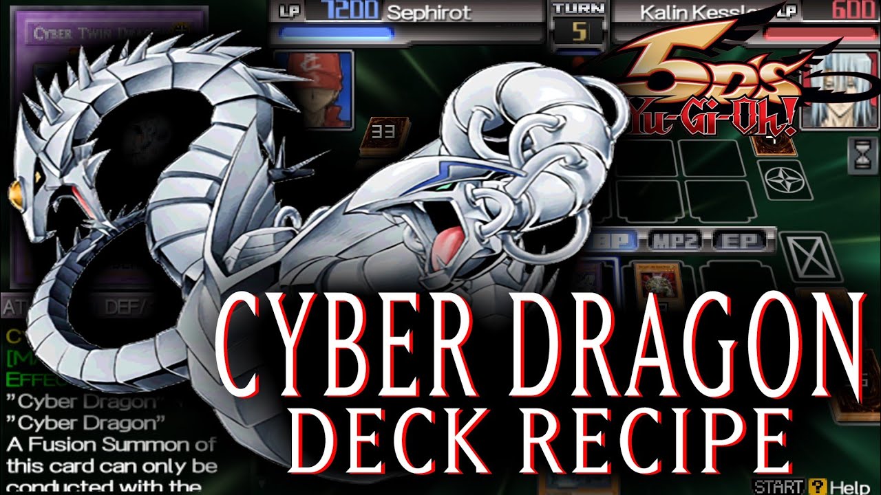 Cyber Dragon Deck - Yu-Gi-Oh 5D's Tag Force 5 #33 Cyber Dragon Deck - Yu-Gi-Oh 5D's Tag Force 5 #33