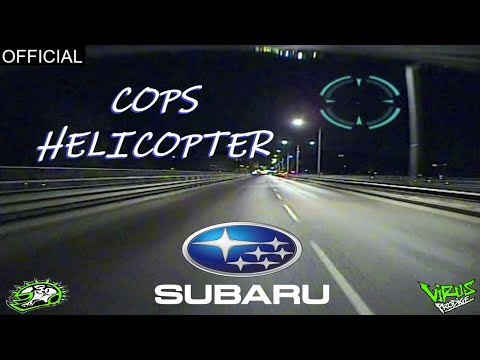 👮cops-helicopter-chase-subaru-ghost-rider