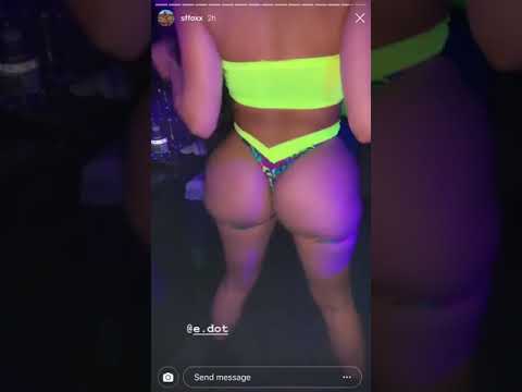 Starlets of New York stripper shaking her big butt