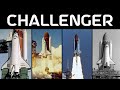 Space Shuttle Challenger Launch Compilation