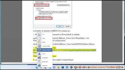 Enable/disable LMHOSTS Lookup on Windows 11