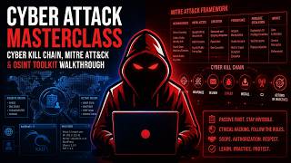 Cyber Attack Masterclass: Cyber Kill Chain, MITRE ATT&CK & OSINT Toolkit Walkthrough
