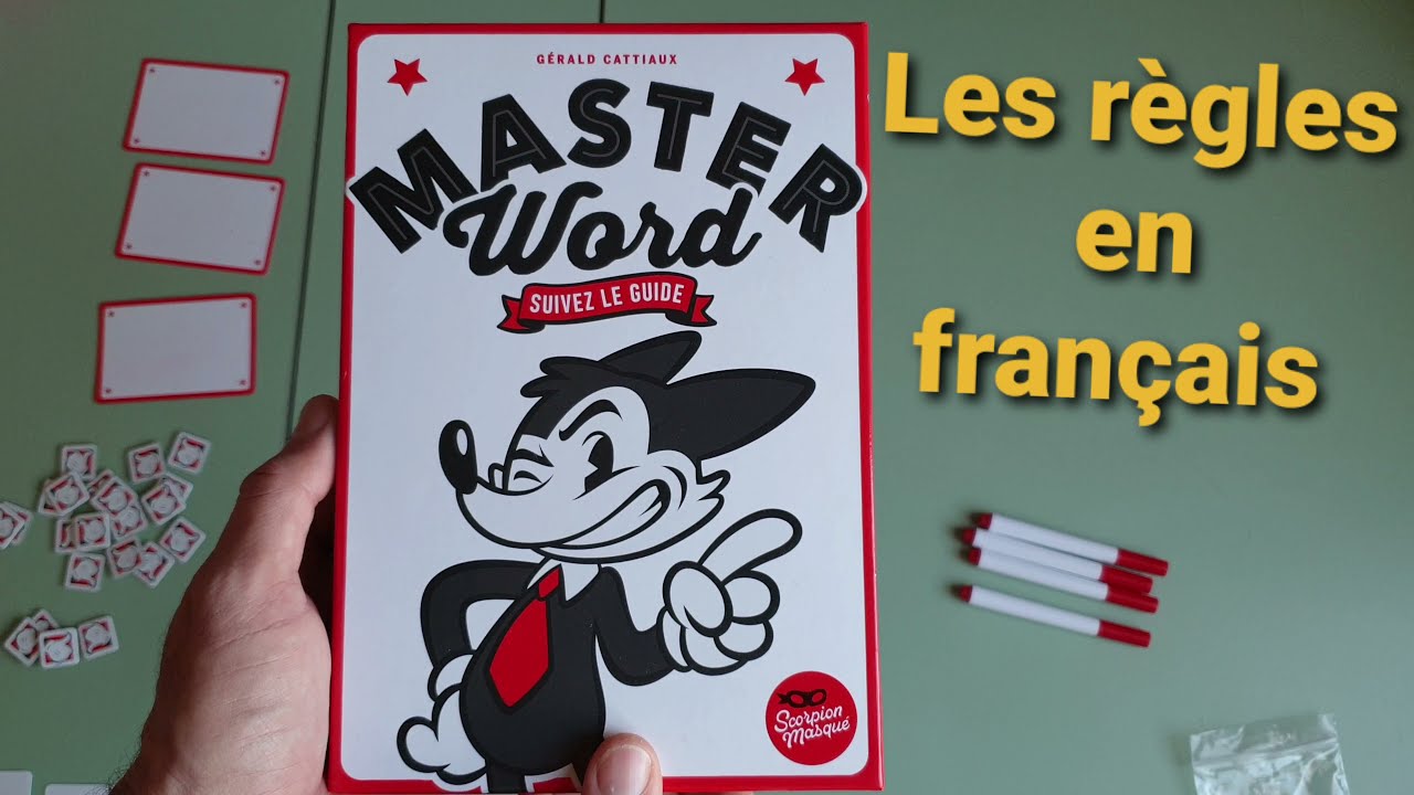 Vidéo du jeu Master Word