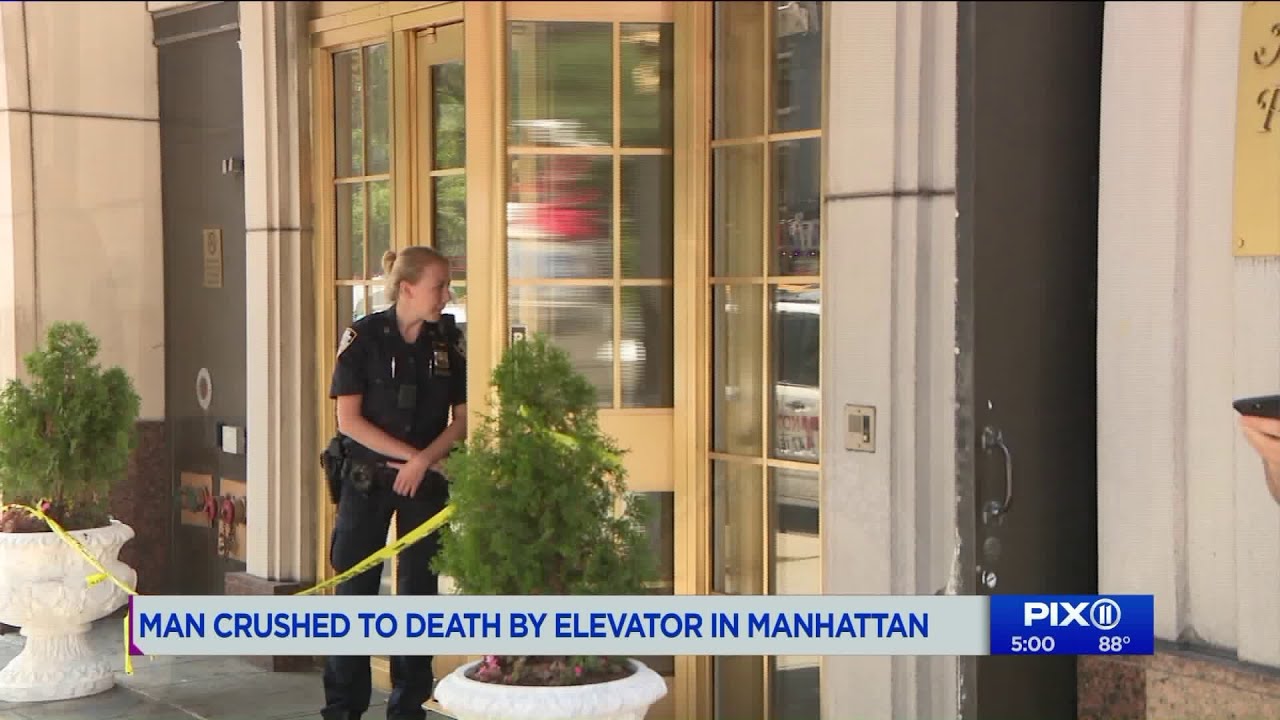 Man fatally crushed by elevator in Manhattan building: sources - YouTube