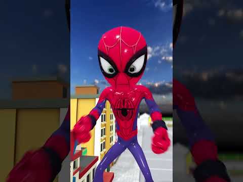 Giant Tiny The Best Laugh Spider Man Friends Shorts Spiderman Funny