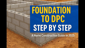 STEP BY STEP GUIDE TO BUILDING A 5 BEDROOM HOUSE FROM FOUNDATION TO DPC