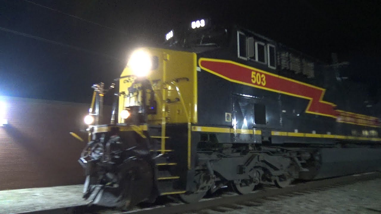 Iais 503 IAIS 503 Leads CBBI through Geneseo, IL - 12/21/2018 - YouTube
