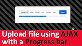 File Upload With Progress Bar Using Jquery Ajax And Php Youtube<script async src=