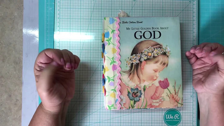 Little golden book junk journal flip through