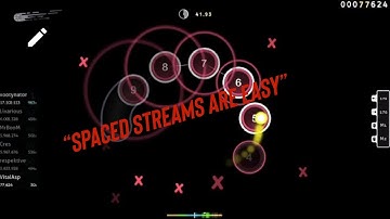 5 digit Vs "Easy" spaced streams