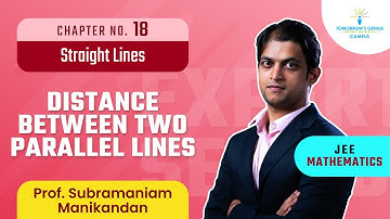 Distance between two parallel lines | Straight Lines | JEE | Mathematics - TG Campus