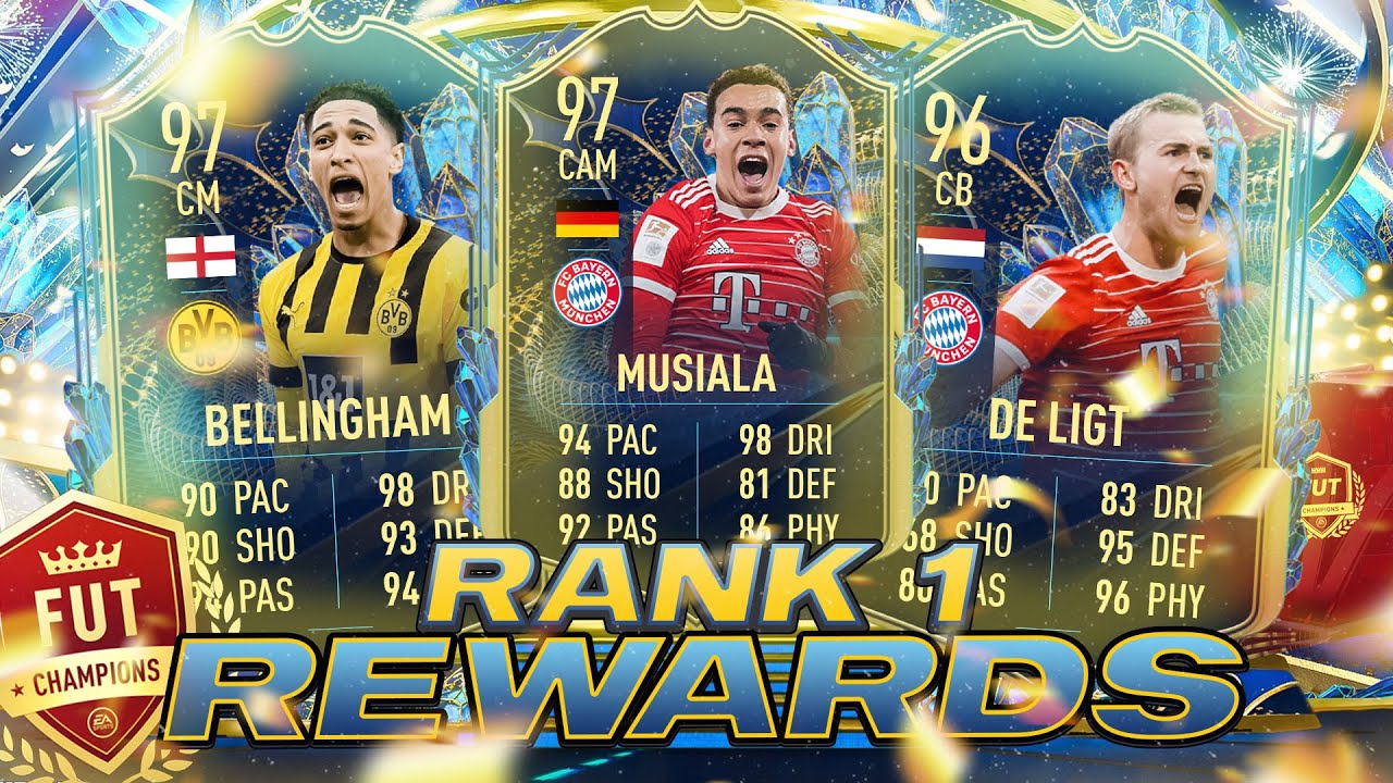 OMG!! 😳MY RANK 1 BUNDESLIGA TOTS FUT CHAMPS REWARDS - FIFA 23 ULTIMATE ...