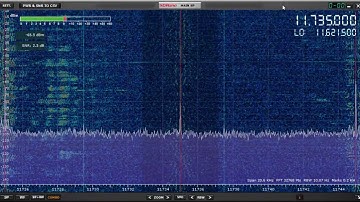 SDRPlay RSP1A and Wellbrook ALA1530 DXing from the office: Zanzibar BC 11735 kHz