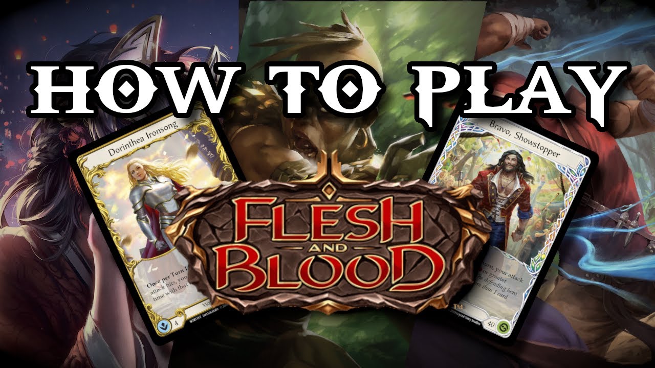 How To Play The Flesh Blood Tcg Youtube