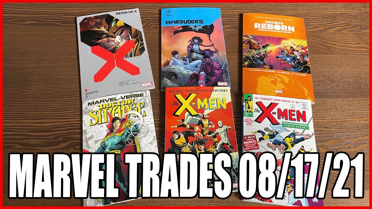 New Marvel Books 08/18/21 Overview |Heroes Reborn: America’s Mightiest Heroes | Reign of X