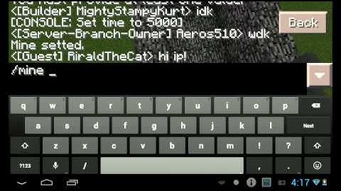 How to use MineReset[pocketmine plugin]