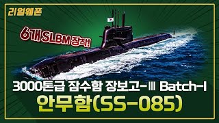 3000톤급 잠수함 장보고-Ⅲ Batch-I ★안무함(SS-085) ☆리얼웨폰193