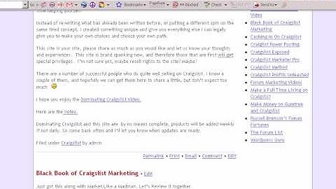 Dominating Craigslist