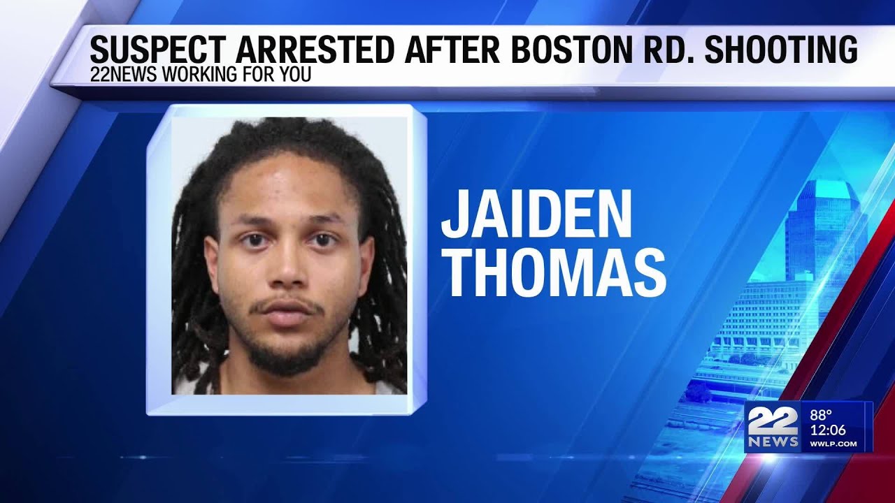 Suspect arrested after Boston Road shooting - YouTube