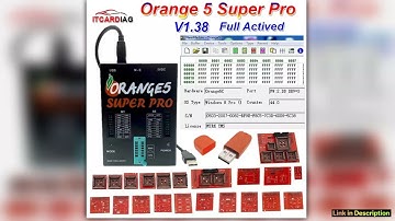 Orange5 V138 Full Activation Programmer Orange 5 Super Pro Professional ECU Programming Device Acti