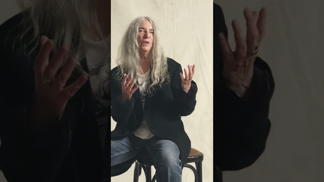 Patti smith talking about her carrer (example)