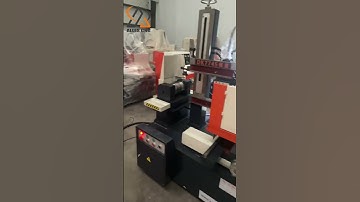 DK7745 wire cutting machine inspection