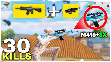 30KILLS!! M416 + 8x Scope Gameplay?😍🔥 SAMSUNG,A3,A5,A6,A7,J2,J5,J7,S5,S6,S7,59,A10,A20,A30,A50,A70