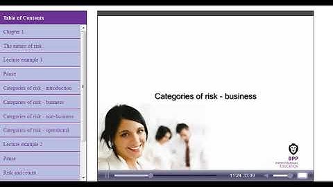 CIMA P3 01  Introduction to Risk