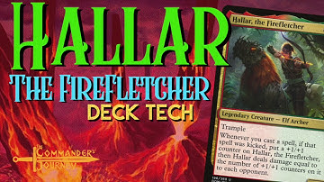 Hallar, the Firefletcher - Kicker & +1+1 Counters | EDH Deck Tech $250 | Commanders Journey | Ep 39