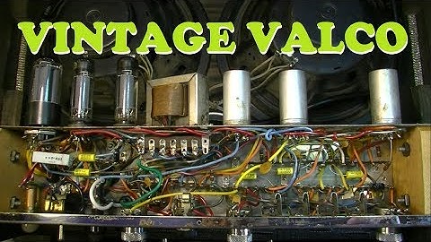 1965 Valco Gretsch Model 6161 Service