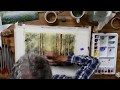Geoff Kersey ⎮ Bluebell Wood ⎮Watercolour Landscapes