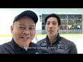 Abraham Gasre &amp; Julian Yee #julianyee #olympicskater #iceskatingmalaysia #abrahamgasre #malaysia