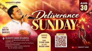 09:00 AM | Deliverance Service (Bilingual) Live | Ps. Justin Samuel | Church of the Mighty God |
