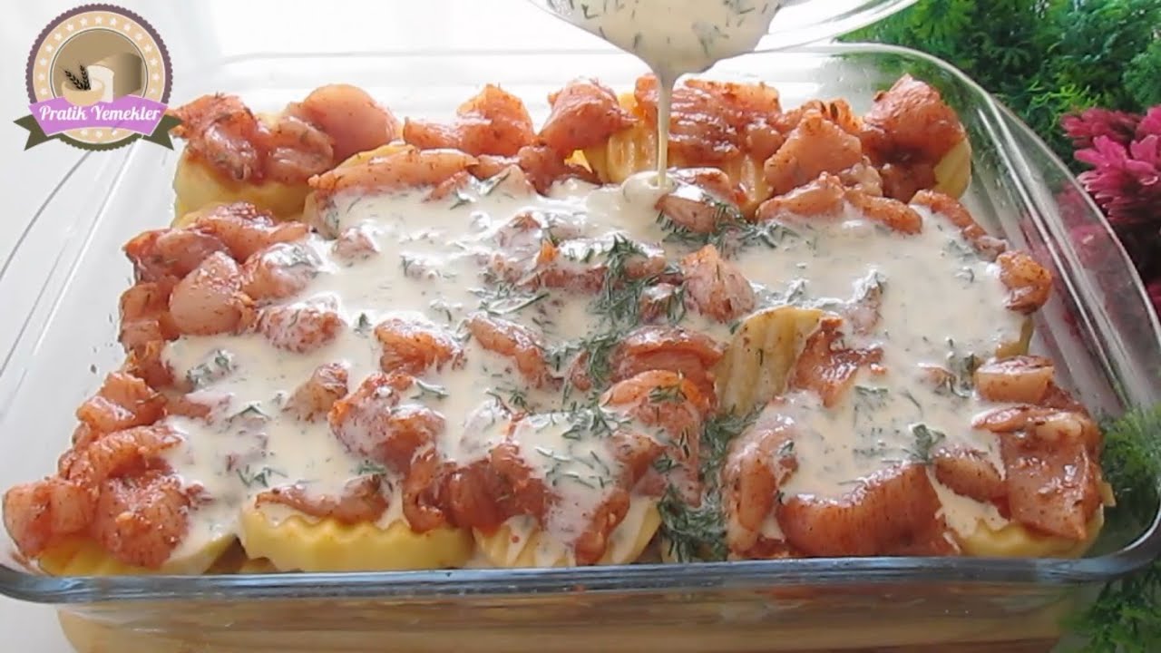 Tavuğu ve patatesleri bu şekilde pişirin sonuç harika. İNANILMAZ