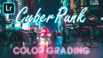 CyberPunk Neon Effect | Lightroom Mobile Tutorial