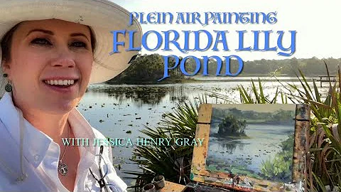 Plein Air Painting a Florida Pond!