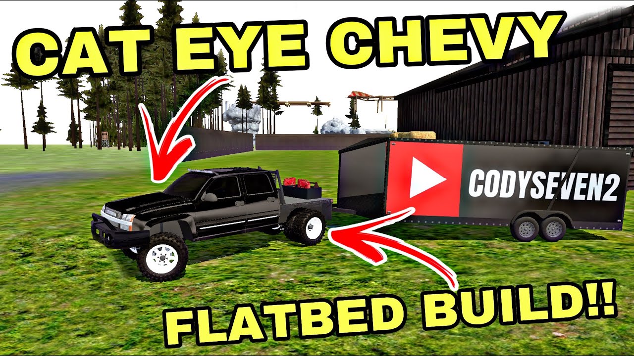 Offroad outlaws *NEW* CAT EYE CHEVY FlatBed Build in the NEW UPDATE!