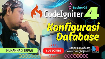CI4 v.27 🔥 Buat Database dan Setting Koneksi di CodeIgniter 4