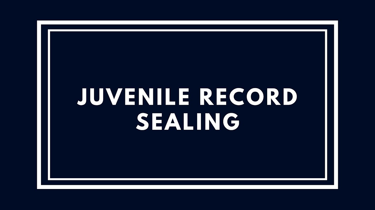 Juvenile Record Sealing CLE YouTube Juvenile Record Sealing CLE YouTube
