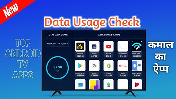 Best Data Monitoring Android TV App |