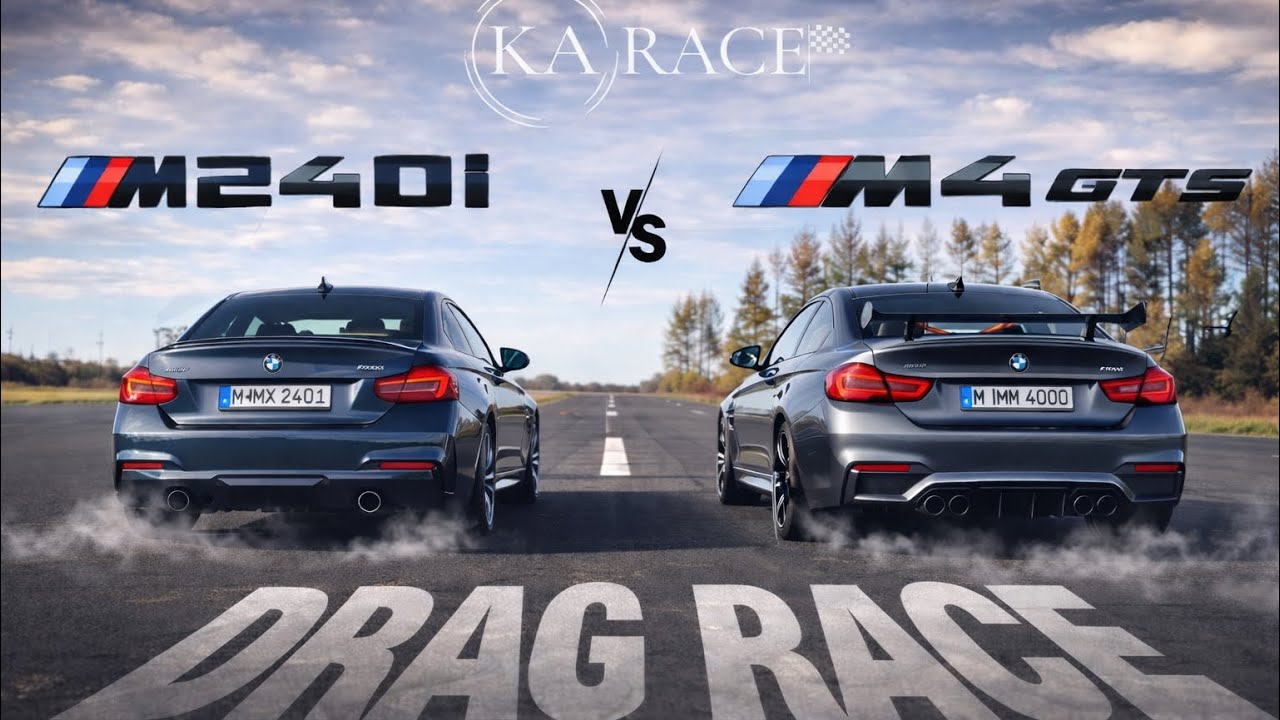 BMW Duell || M4 GTS vs 240i (480 PS) - DRAG RACE - YouTube